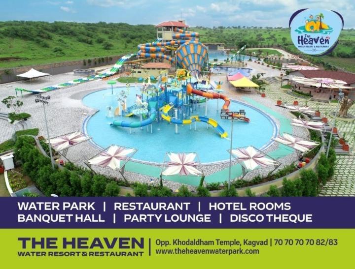 The Heaven Water Park And Resort & Restaurant Virpur Exterior photo